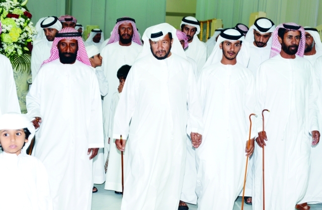 "■ سلطان بن زايد لدى حضوره الحفل | وام"