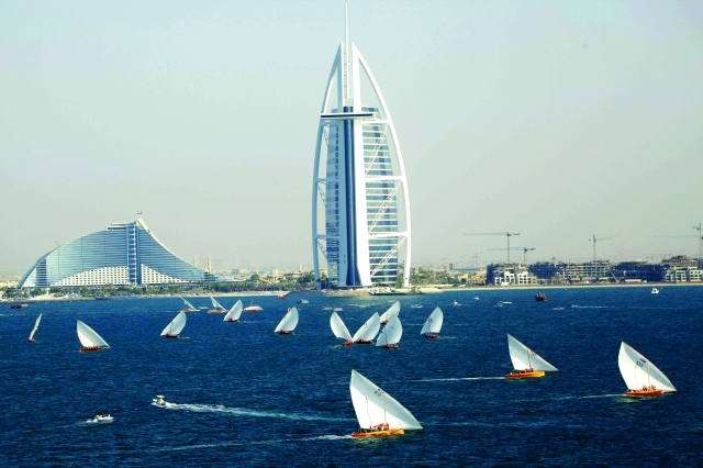 " المنافسة كانت على أشدها بين القوارب المشاركة"