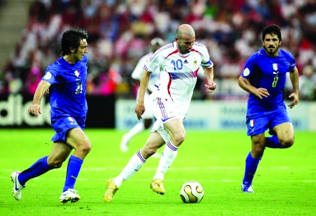 "جانب من المباراة النهائية لمونديال 2006 في ألمانيا - أرشيفية"