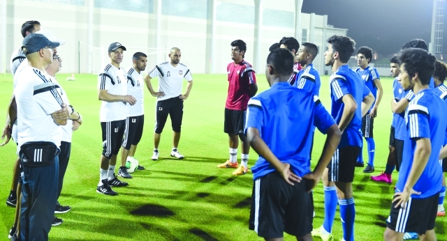 "■ الهدف بناء قاعدة قوية من منتخبات المراحل السنية | البيان"