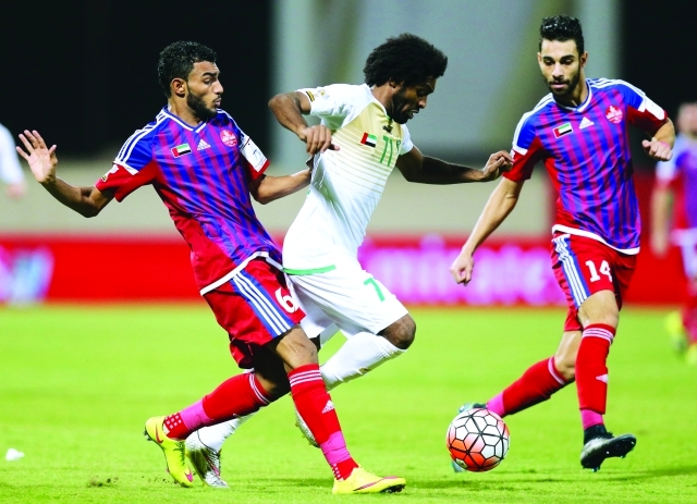 "■ الإمارات نجح في إدراك التعادل أمام الشعب | البيان"