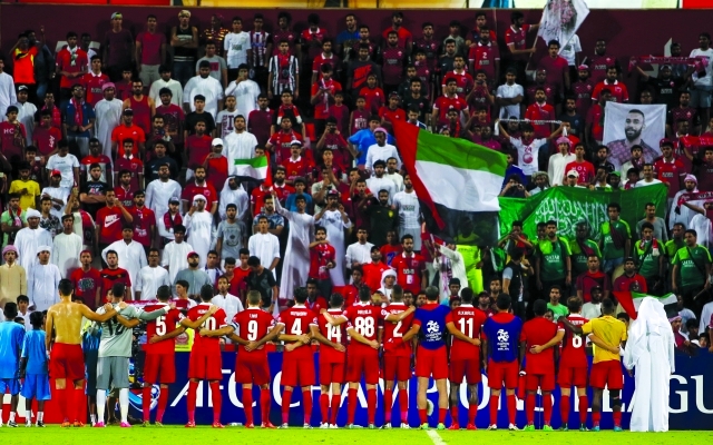 "■ وقفة جماهيرية وتفاؤل أهلاوي كبير"