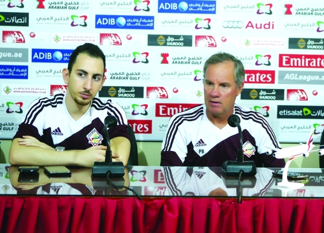 "■ بوناميغو يتحدث في المؤتمر الصحافي | البيان"