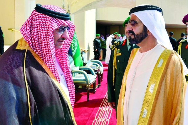 "Ⅶ نائب رئيس الدولة متحدثاً إلى محمد بن نايف بن عبدالعزيز"