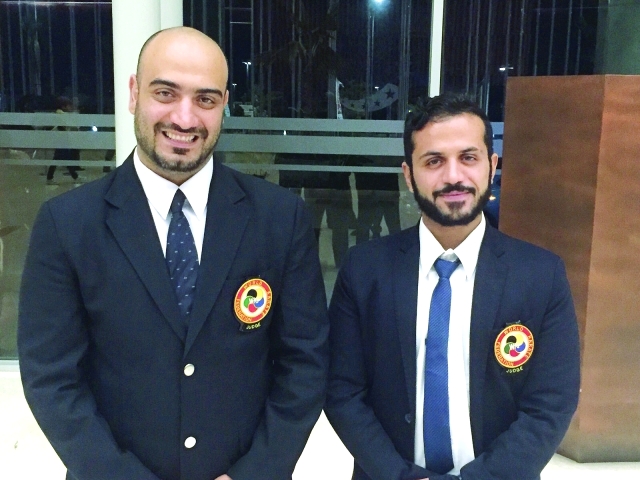 "■ جابر وشامس نالا شارة التحكيم الدولية باستحقاق | البيان"