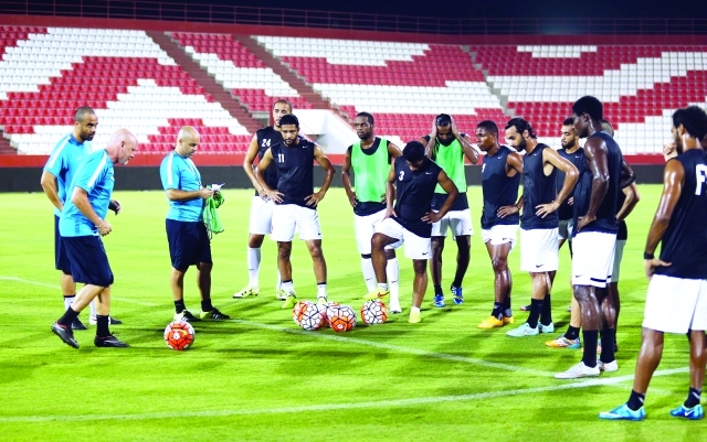 "■ جانب من تدريبات الفجيرة | البيان"