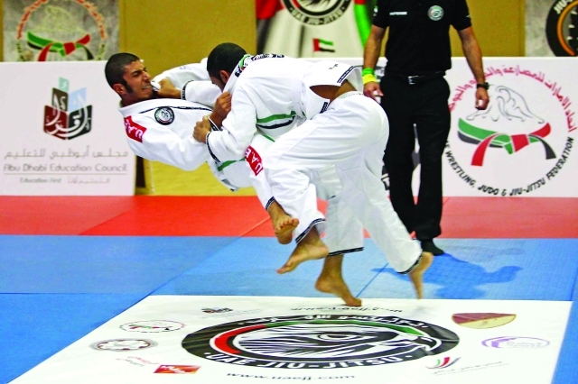 "■ من منافسات الجوجيتسو  |  البيان"