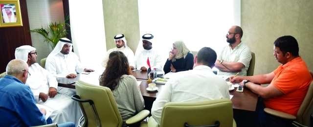 "■ خلال الإعلان عن المبادرة بمقر دائرة التنمية الاقتصادية في دبي | البيان"