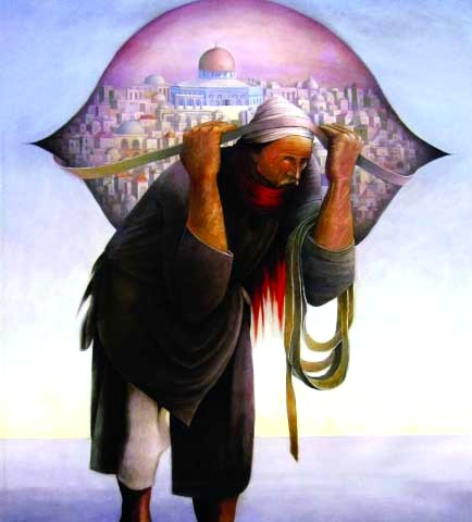 "■  أيقونة «جمل المحامل» أصبحت مرتبطة بالذاكرة الفلسطينية"