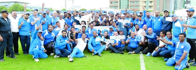 "■ المشاركون في فعاليات نادي النصر | البيان"