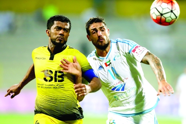 "■ جانب من مباراة بني ياس والوصل الأخيرة في الدوري | البيان"