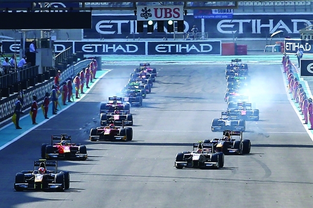 "■ خلال سباق جي بي تو على هامش سباق فورمولا 1 | البيان"