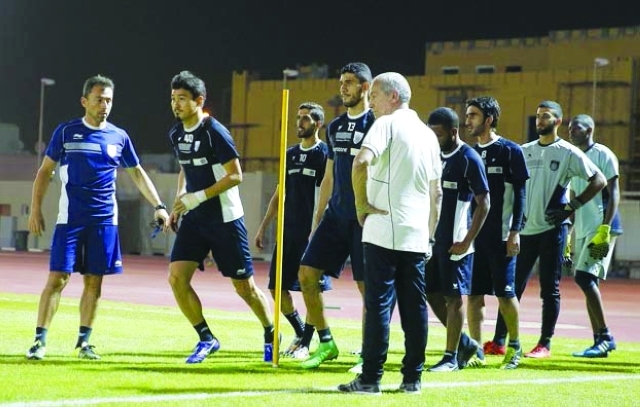"■ فيريرا يقود السد خلال المران الأول | البيان"