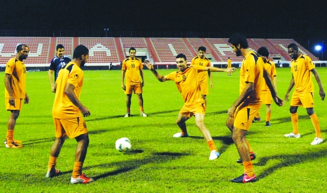 "■ من تدريبات دبا الفجيرة استعداداً للإمارات | البيان"