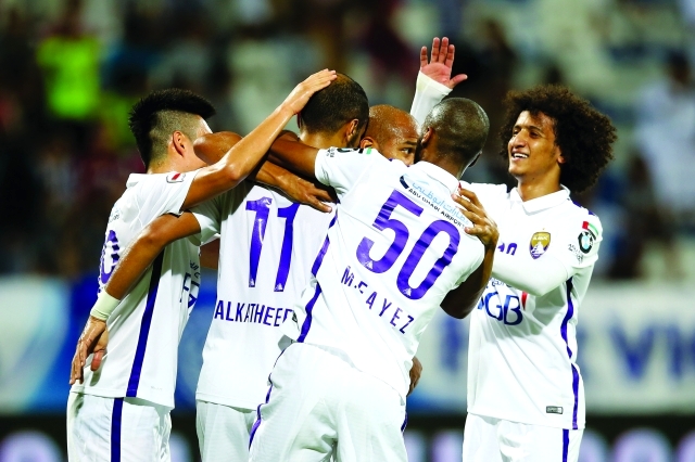 "■ العين يسعى للابتعاد في الصدارة | تصوير - سالم خميس"