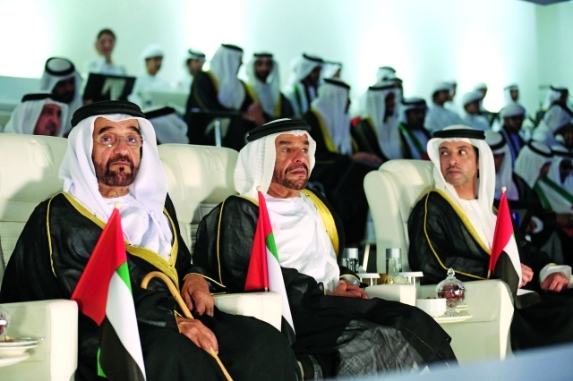 "■ سيف وسرور بن محمد وهزاع بن زايد"