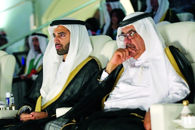 "■ حمدان بن راشد ومحمد بن سعود"