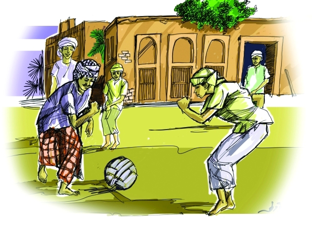 كرة الفرجان غابت عن الرمال لا الذاكرة