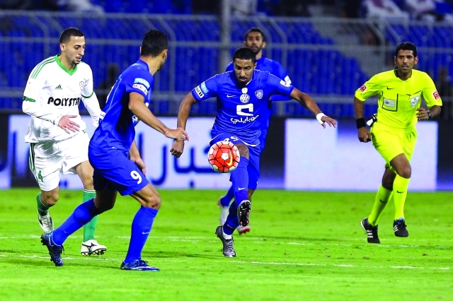 "■ من لقاء الهلال ونجران | إي بي إيه"