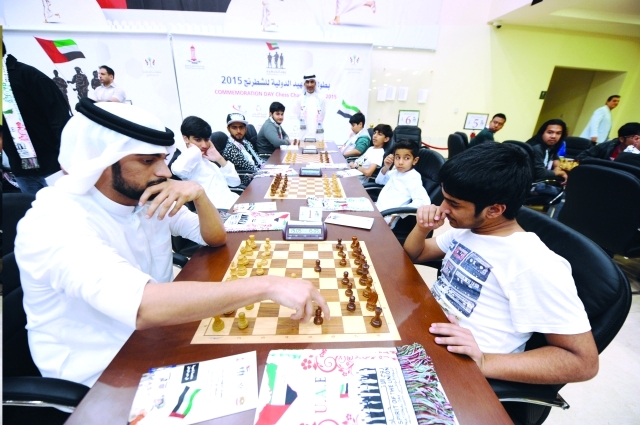 "■ جانب من منافسات البطولة | البيان"