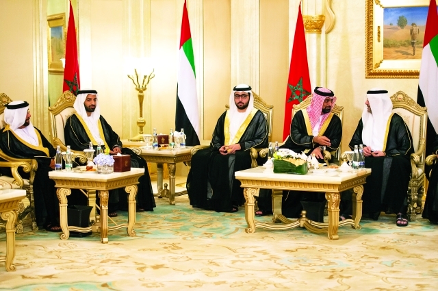 "■ سلطان بن محمد بن سلطان القاسمي وعمار النعيمي وراشد بن سعود المعلا ومحمد بن سعود وسيف بن محمد"