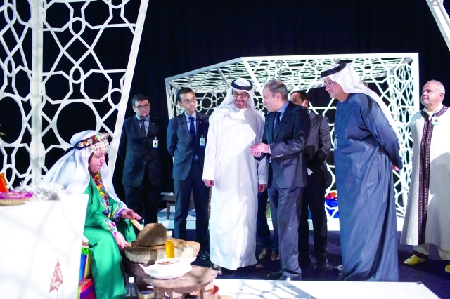 "■ محمد بن زايد يتابع غنى المطبخ المغربي وأكلاته المختلفة | وام"