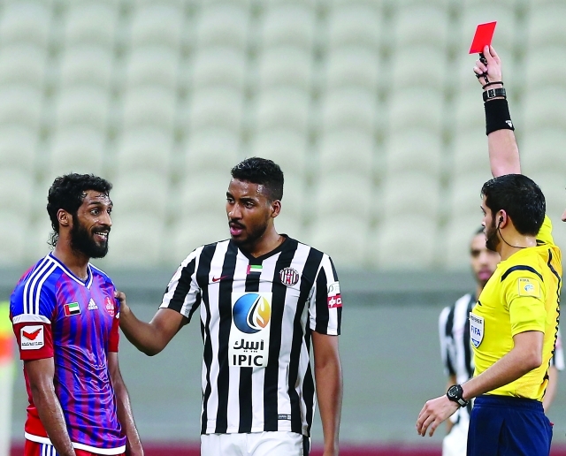 "■ الشعب يحتج على حكم مباراته أمام الجزيرة | البيان"