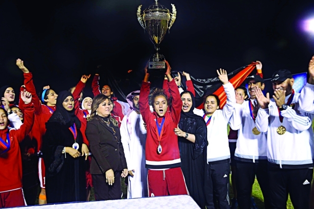 "منتخب الأردن يحتفل"