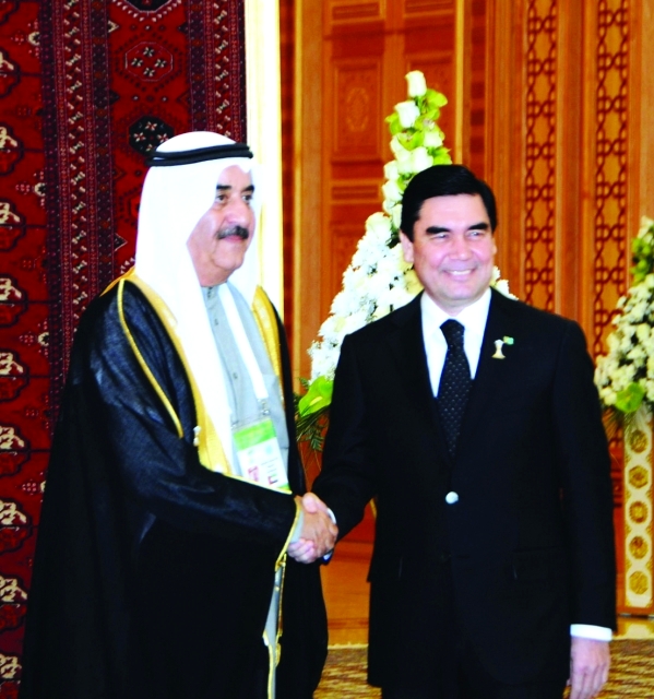 "■ سموه ورئيس تركمانستان"