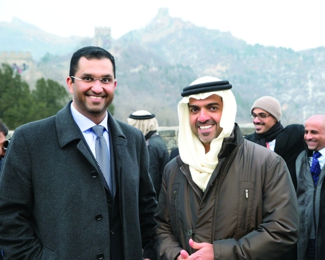 " حامد بن زايد وسلطان الجابر"