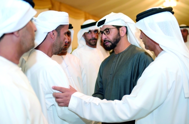 "■ وسموه يواسي ذوي الشهيد"