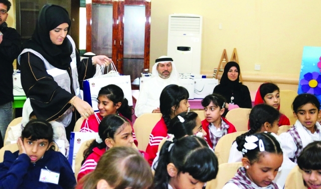 "■جانب من الفعاليات الترشيدية لطلبة المدارس"