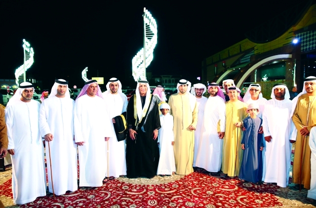 "سموه خلال حضوره حفل العشاء"