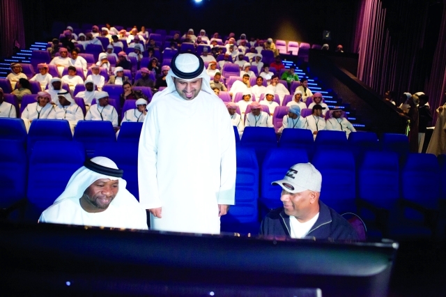 "■ بخيت سعد ومحمد علي حضرا افتتاح المنافسات | البيان"