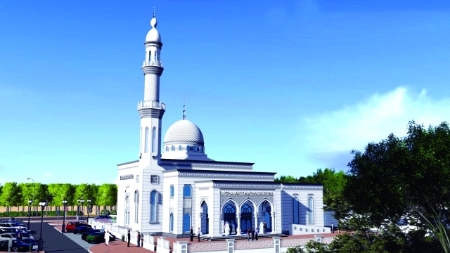 "■ مجسم مسجد حدائق محمد بن راشد | من المصدر"