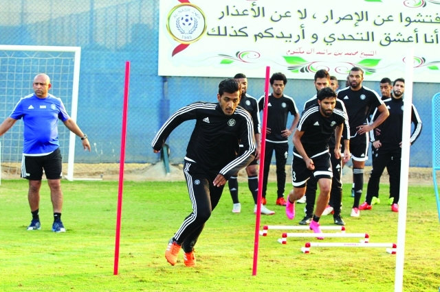 "من تدريبات النصر الأخيرة - البيان"
