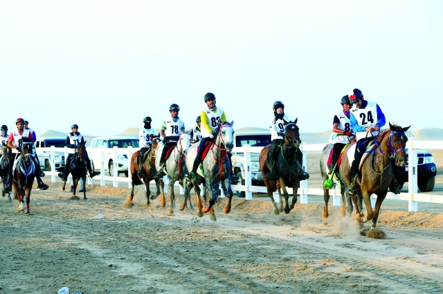 "من سباق القدرة بالوثبة"