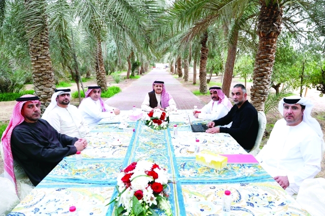 "■ خلال اجتماع مجلس الإدارة | البيان"