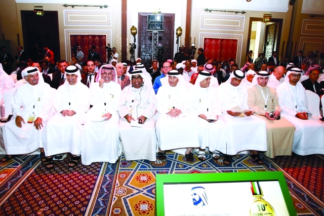 "■ نخبة من القيادات الرياضية حرصت على حضور المؤتمر"