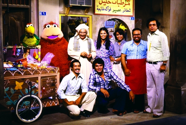 "■ فريق وشخصيات برنامج «افتح يا سمسم»"