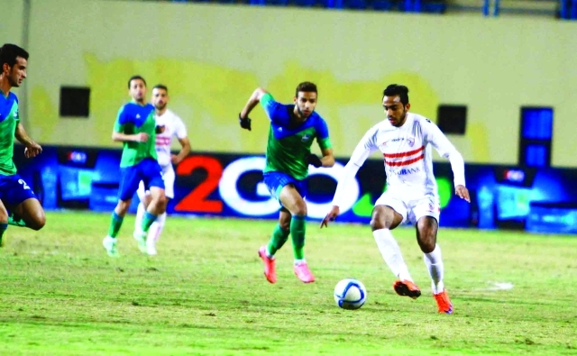 "■ الزمالك يتعادل بصعوبة مع مصر المقاصة | البيان"