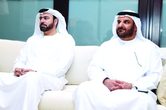 "محمد القرقاوي وعبدالله الشيباني"