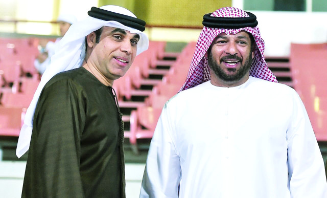 "مهدي علي والطلياني في مران المنتخب الأولمبي"