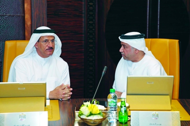 "■ سلطان المنصوري وسلطان سعيد البادي"