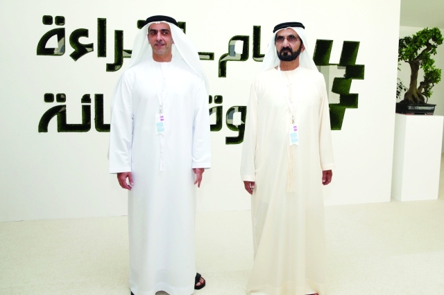 "محمد بن راشد وسيف بن زايد"