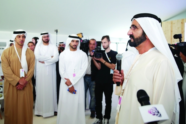 "■ وسموه يشارك بالمناقشات بحضور منى المري وسامي الريامي واحمد المنصوري وعائشة تريم ومصطفى الزرعوني ومنى بوسمرة"