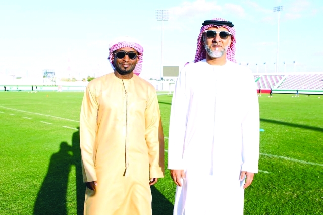 "■ باروت والطويل يجتهدان مع الصقور | البيان"