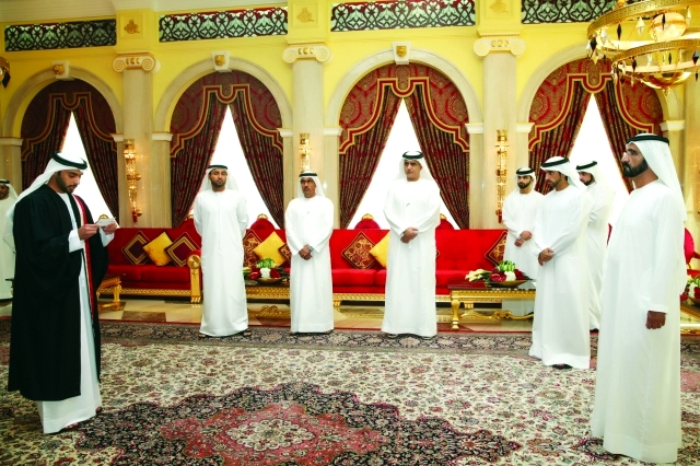 "■ القضاة خلال أدائهم اليمين القانونية"