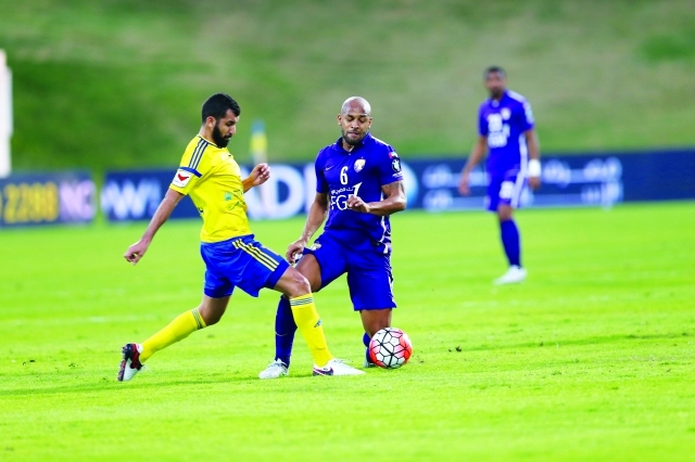 "■ من مباراة الظفرة مع العين الأخيرة | البيان"