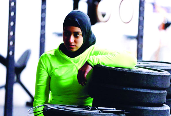 "الرباعة الإماراتية آمنة الحداد"